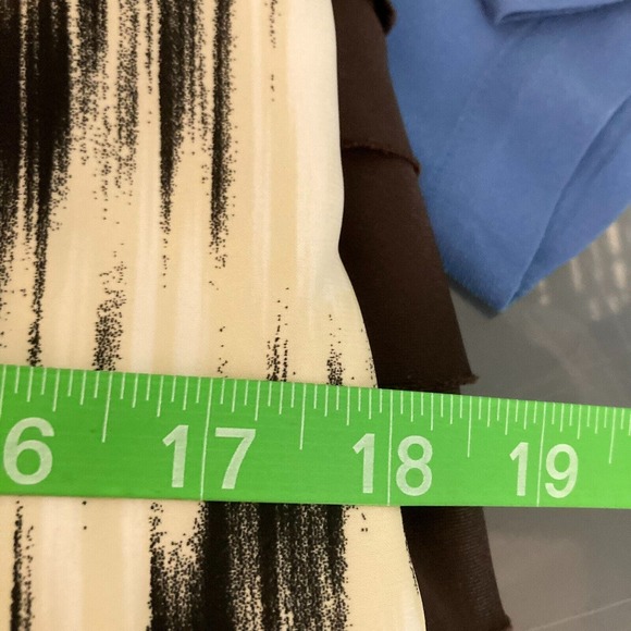 Silence + Noise Dress Womens Sz Small Black Ivory Shift Cutout Racerback - Picture 8 of 9